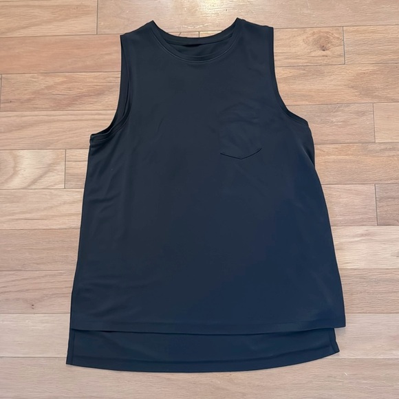 A New Day | Modal | Black Muscle Tank | High/low hem | women’s size M - Picture 1 of 4